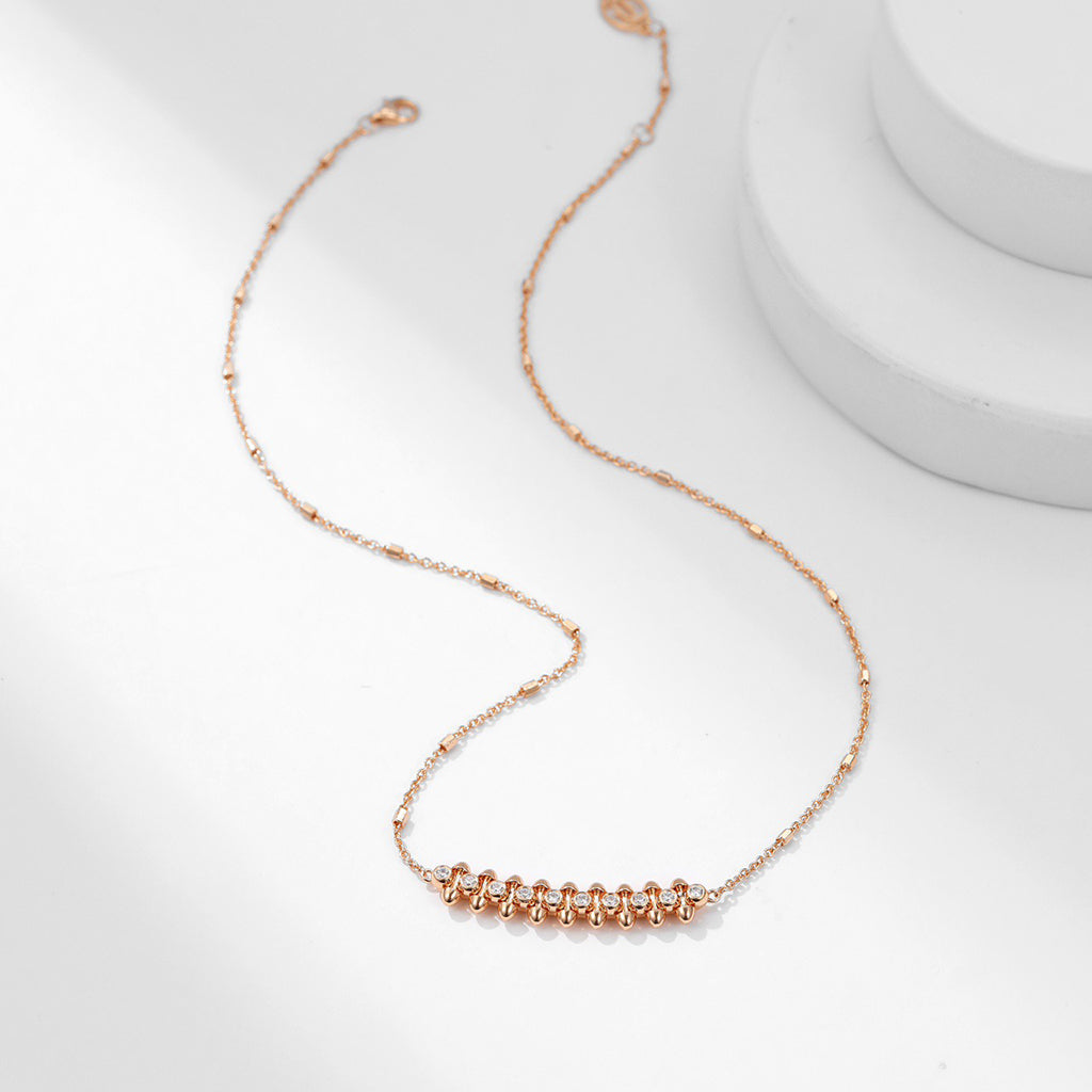 [Triumph Jewelry]CLASH  MEDIUM DIAMOND NECKLACE