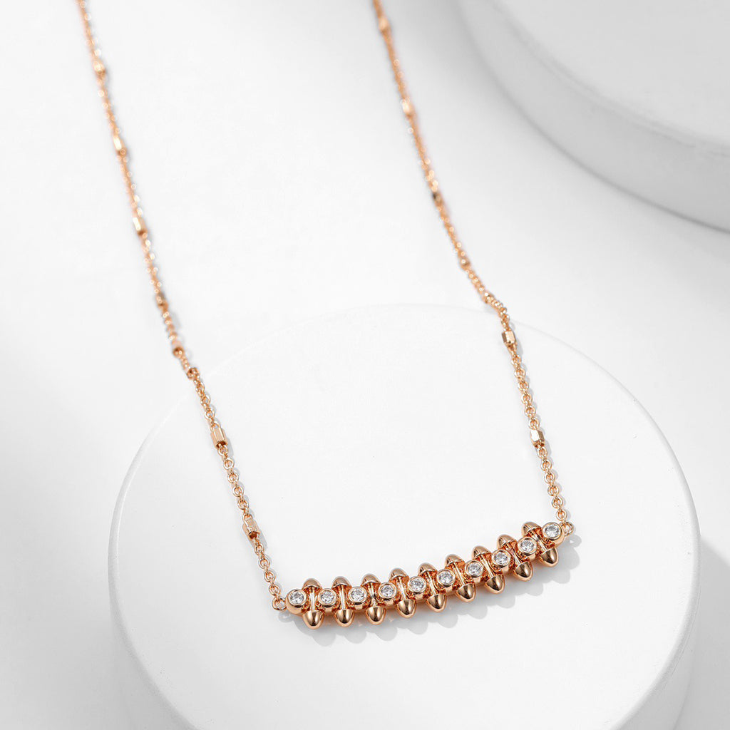 [Triumph Jewelry]CLASH  MEDIUM DIAMOND NECKLACE