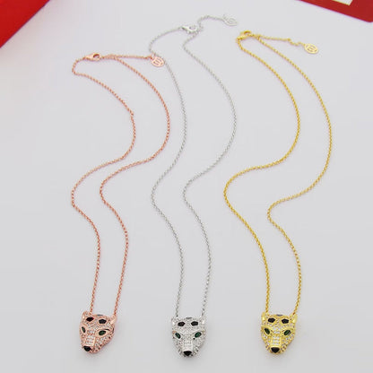 [Triumph Jewelry]PANTHERE FULL DIAMOND NECKLACE