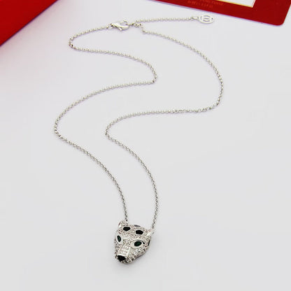 [Triumph Jewelry]PANTHERE FULL DIAMOND NECKLACE