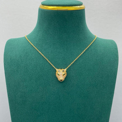 [Triumph Jewelry]PANTHERE FULL DIAMOND NECKLACE
