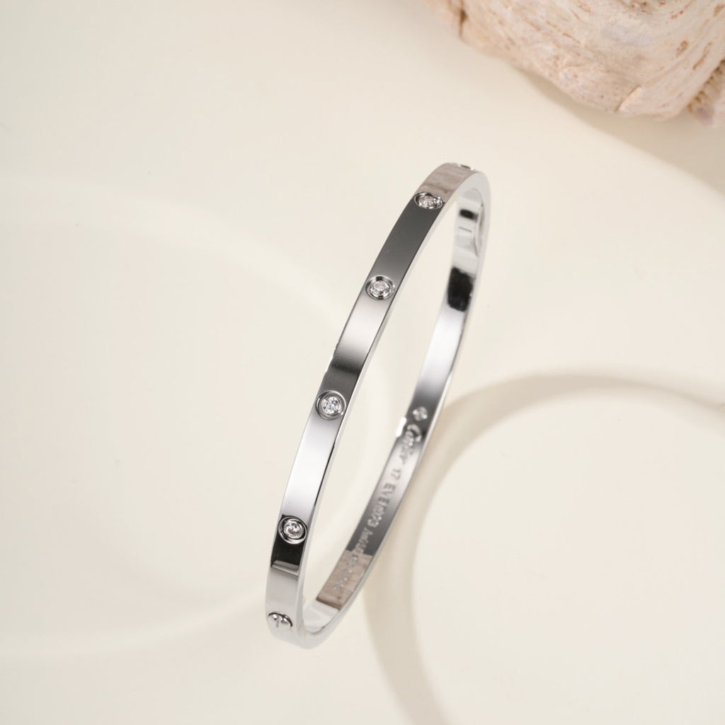 [Triumph Jewelry]LOVE BRACELET 3.65MM 10 DIAMONDS