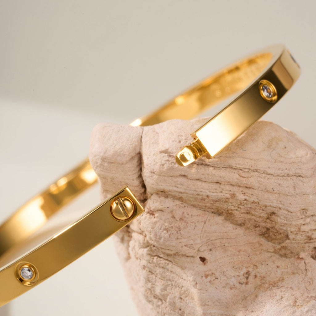 [Triumph Jewelry]LOVE BRACELET 3.65MM 10 DIAMONDS