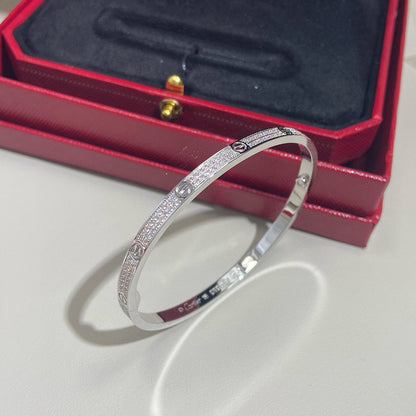 [Triumph Jewelry]LOVE BRACELET 3.65MM DIAMOND-PAVED