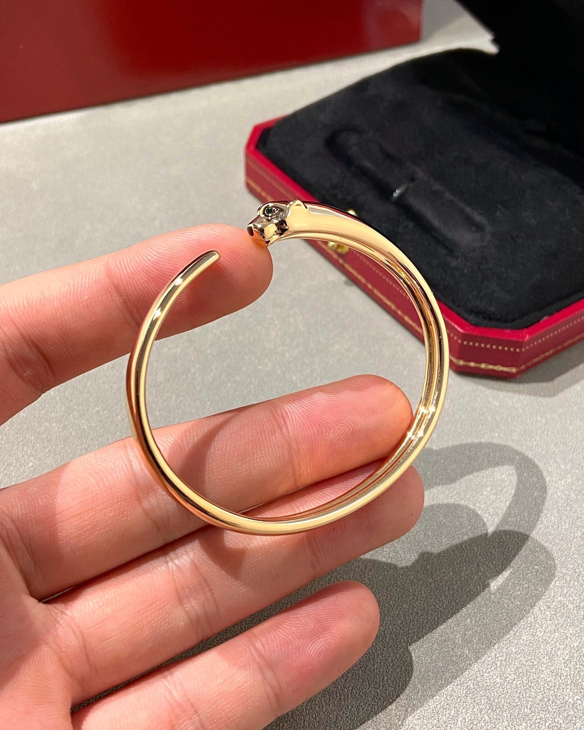 [Triumph Jewelry]PANTHERE OPEN BRACELET