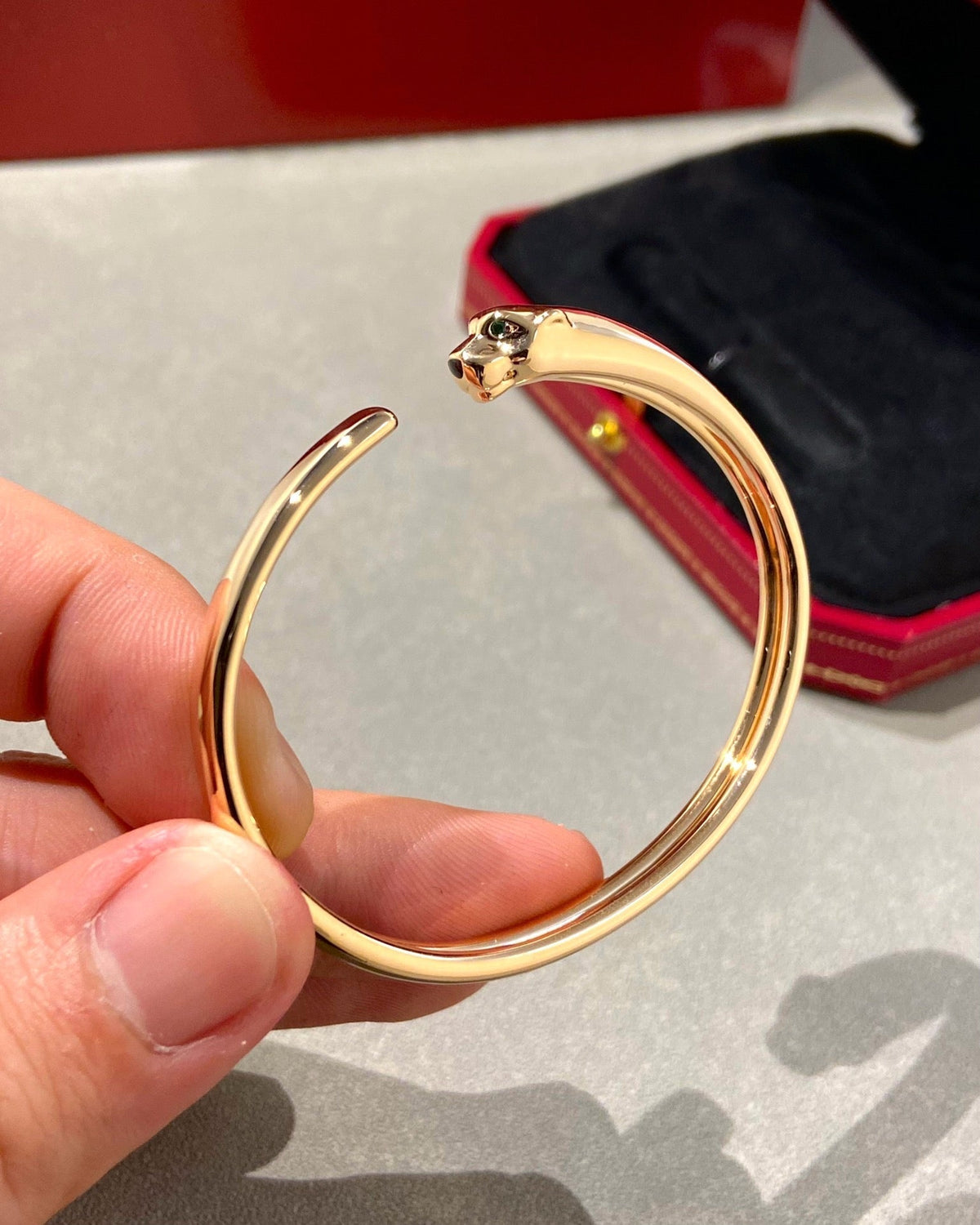 [Triumph Jewelry]PANTHERE OPEN BRACELET