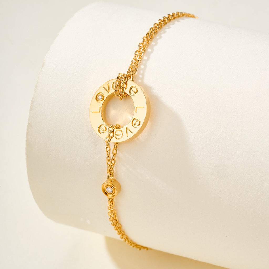 [Triumph Jewelry]LOVE BRACELET 2 DIAMOND