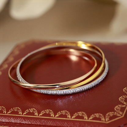 [Triumph Jewelry]TRINITY 2.8MM SMALL BRACELET