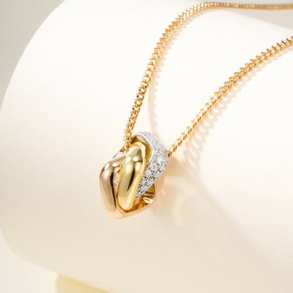 [Triumph Jewelry]TRINITY CUSHION NECKLACE COLLECTION