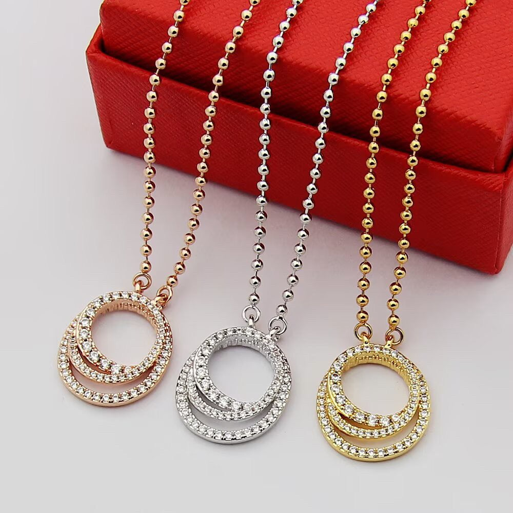 [Triumph Jewelry]ETINCELLE  FULL DIAMOND NECKLACE