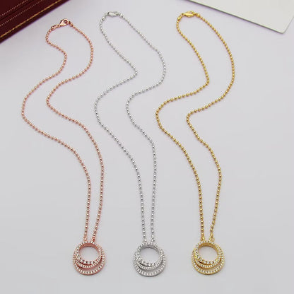 [Triumph Jewelry]ETINCELLE  FULL DIAMOND NECKLACE