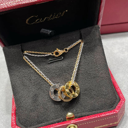 [Triumph Jewelry]LOVE 6 DIAMOND PENDANT NECKLACE