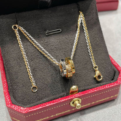 [Triumph Jewelry]LOVE 6 DIAMOND PENDANT NECKLACE
