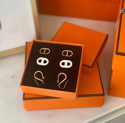 [Triumph Jewelry]HM O'MAILLON GOLD EARRINGS