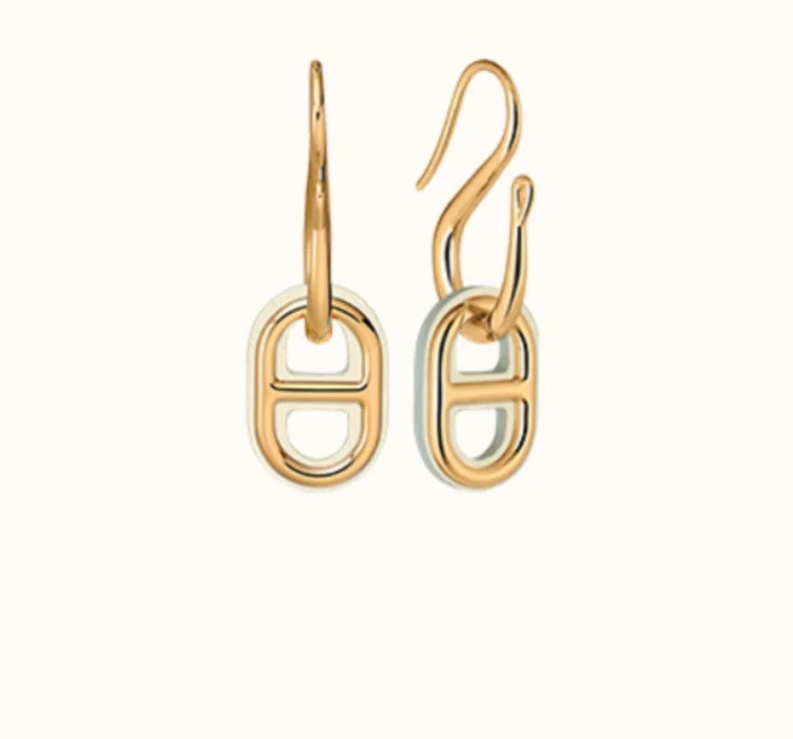 [Triumph Jewelry]HM O'MAILLON GOLD EARRINGS
