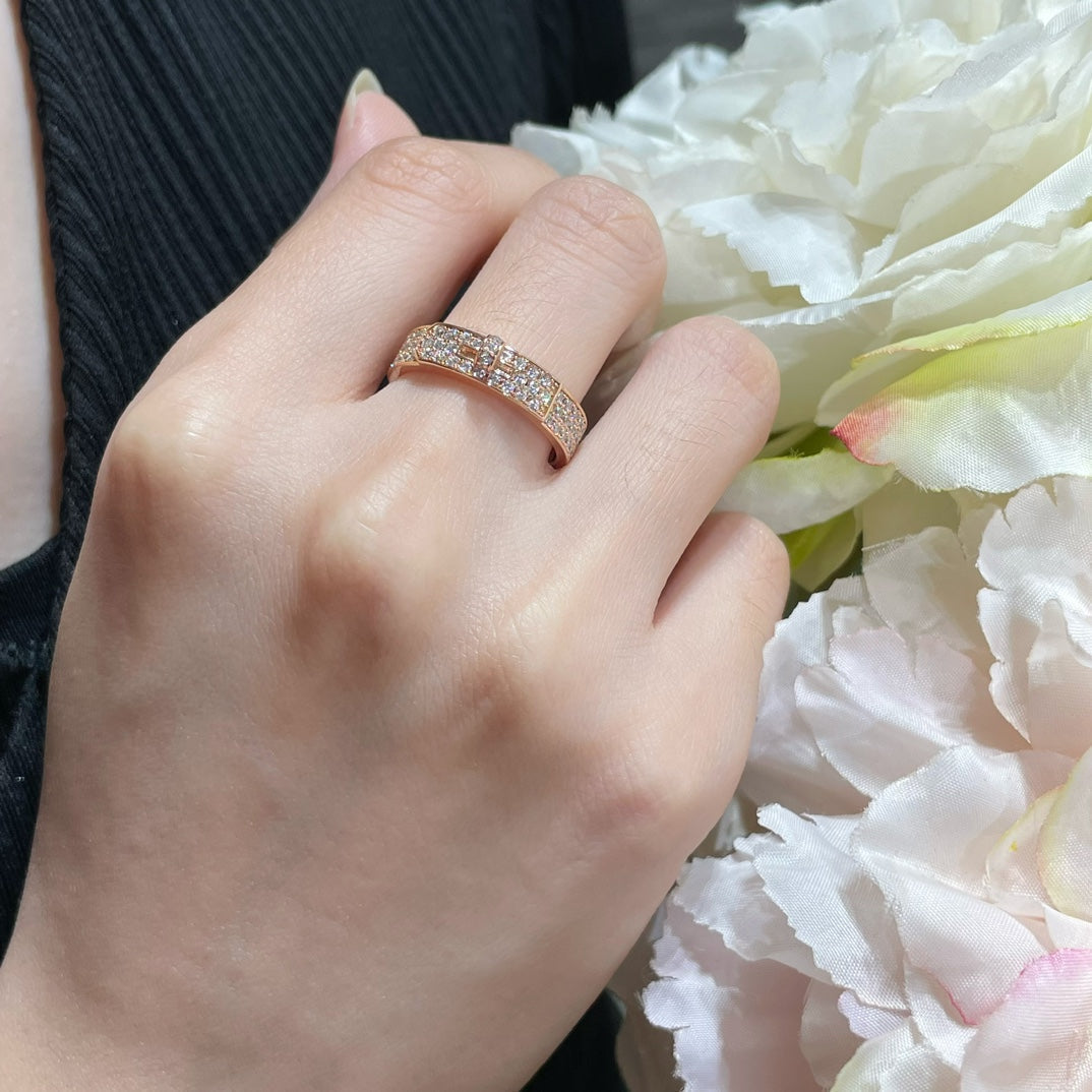[Triumph Jewelry]KELLY PINK GOLD DIAMOND RING