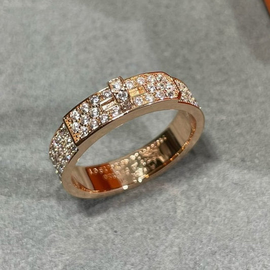 [Triumph Jewelry]KELLY PINK GOLD DIAMOND RING