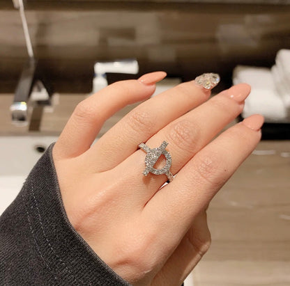 [Triumph Jewelry]ECHAPPEE RING SILVER DIAMOND