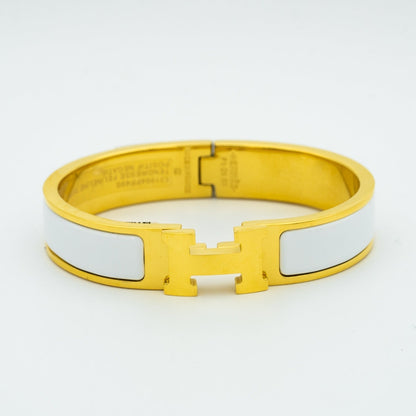 [Triumph Jewelry]H WHITE BRACELET