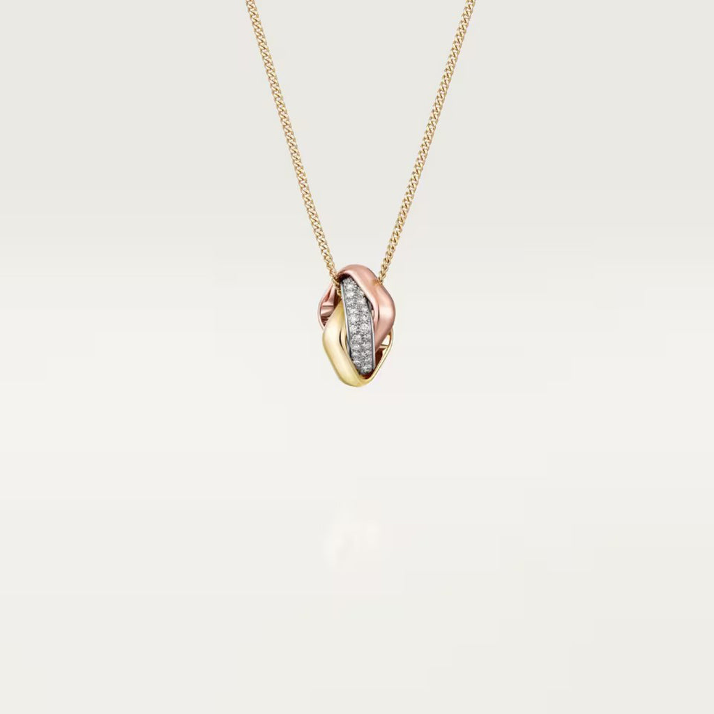 [Triumph Jewelry]TRINITY CUSHION NECKLACE COLLECTION