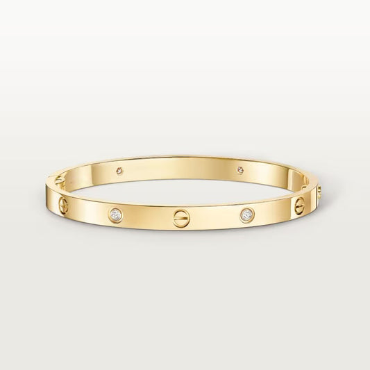 [Triumph Jewelry]LOVE BRACELET 4.8MM 4 DIAMONDS