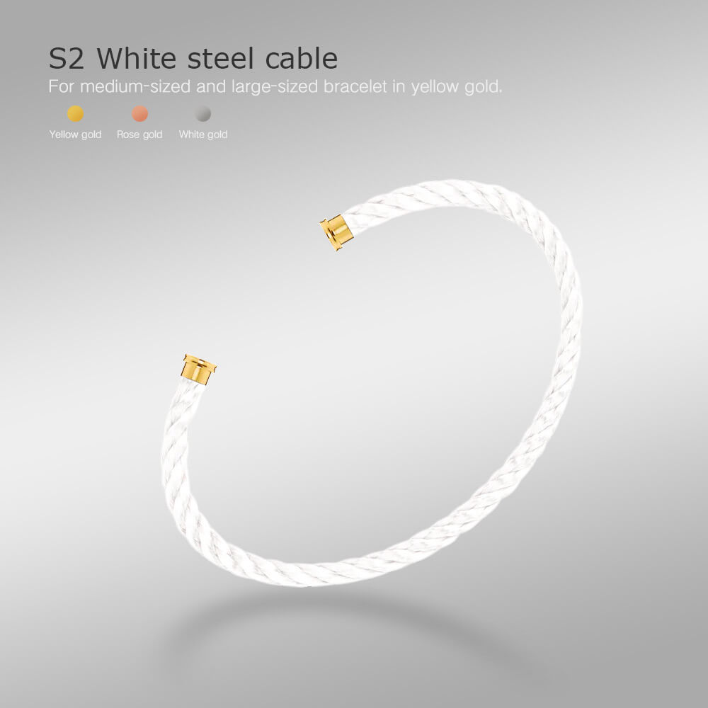 [Triumph Jewelry]FORCE SERIES BRACELET CABLES 50 CHOICES (DIY SELECTION)