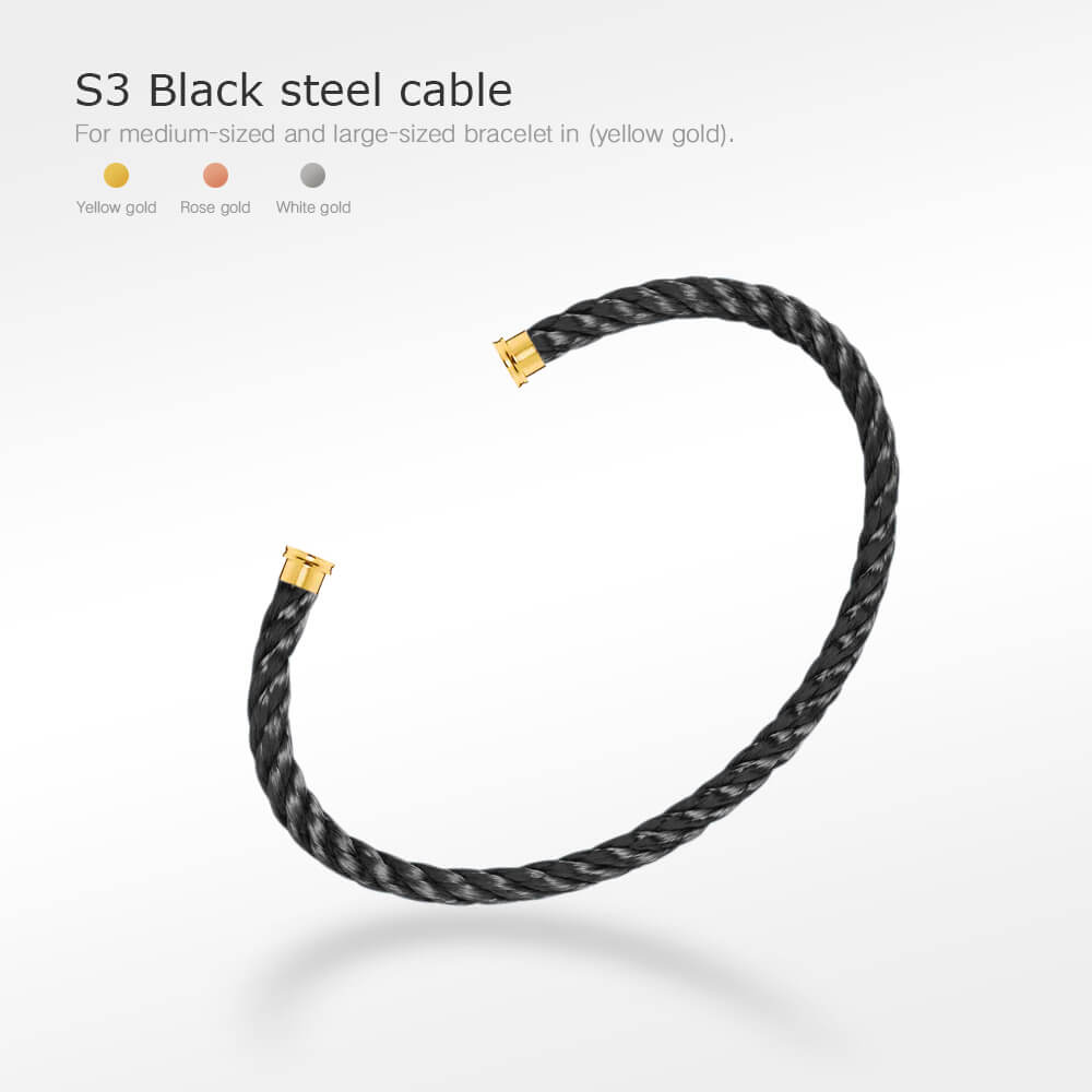 [Triumph Jewelry]FORCE SERIES BRACELET CABLES 50 CHOICES (DIY SELECTION)