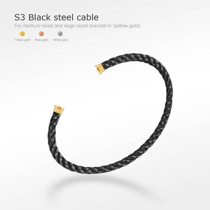 [Triumph Jewelry]FORCE SERIES BRACELET CABLES 50 CHOICES (DIY SELECTION)