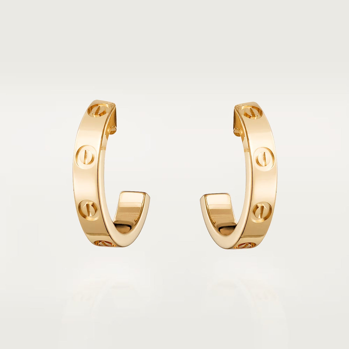 [Triumph Jewelry]LOVE EARRINGS 2.65 MM NO DIAMOND SMALL