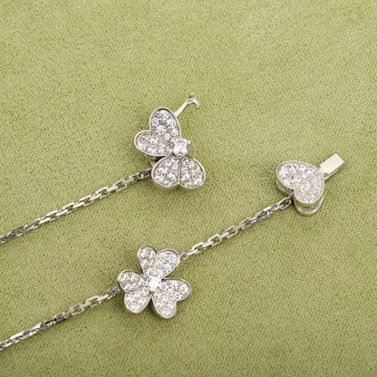 [Triumph Jewelry]FRIVOLE SILVER 9 FLOWERS NECKLACE