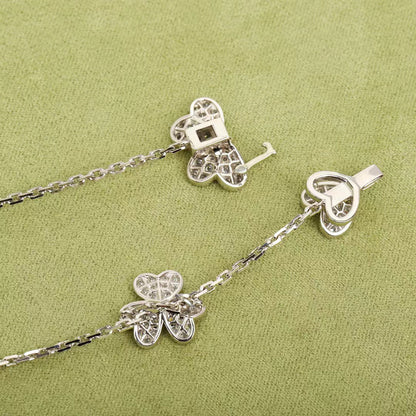 [Triumph Jewelry]FRIVOLE SILVER 9 FLOWERS NECKLACE