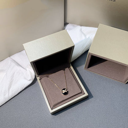 [Triumph Jewelry]JEUX DE PINK GOLD DIAMOND NECKLACE
