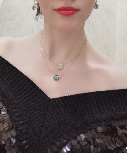 [Triumph Jewelry]JEUX DE ROSE GOLD DIAMOND NECKLACE