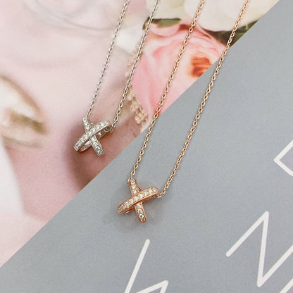 [Triumph Jewelry]JEUX DE DIAMOND NECKLACE