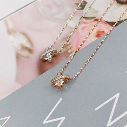 [Triumph Jewelry]JEUX DE DIAMOND NECKLACE