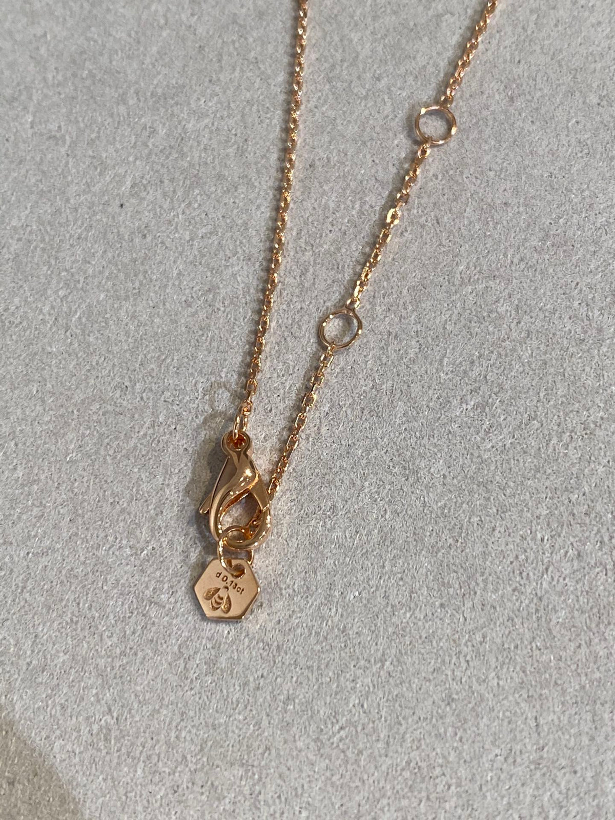 [Triumph Jewelry]BEE LOVE DIAMOND NECKLACE