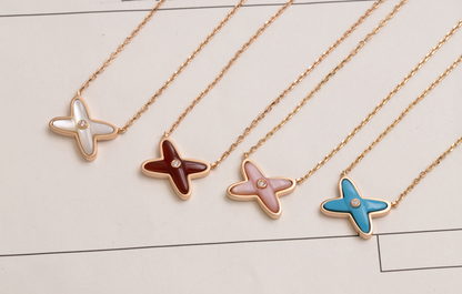 [Triumph Jewelry]JEUX DE NECKLACE 1 DIAMOND