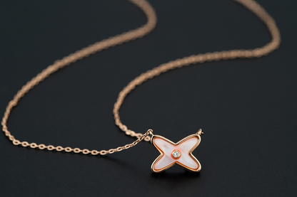[Triumph Jewelry]JEUX DE NECKLACE 1 DIAMOND