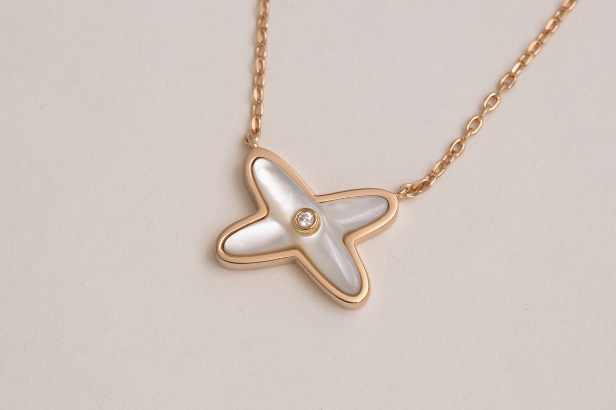 [Triumph Jewelry]JEUX DE NECKLACE 1 DIAMOND