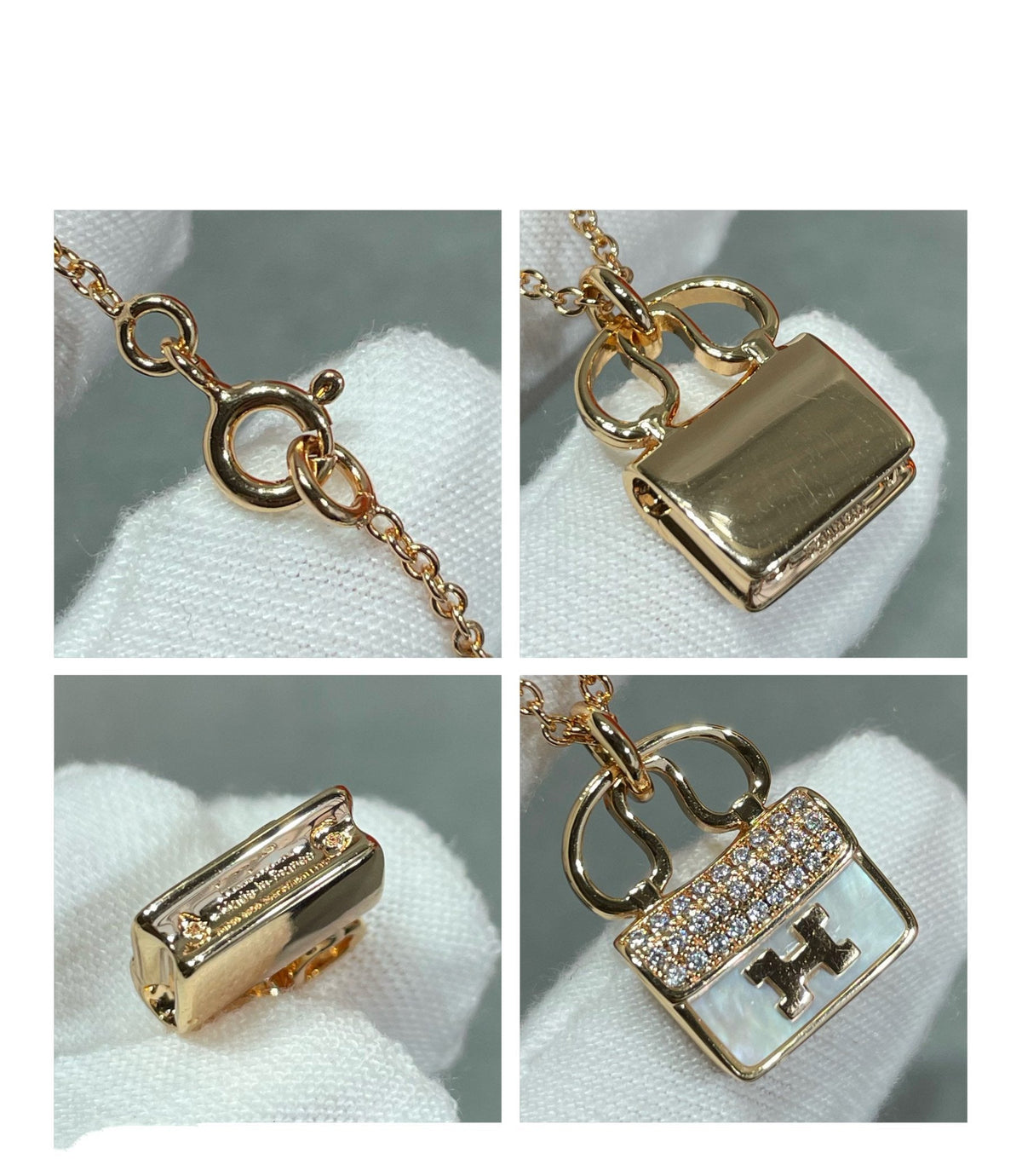 [Triumph Jewelry]H CIRCE MOISSANITE PENDANT NECKLACE GOLD