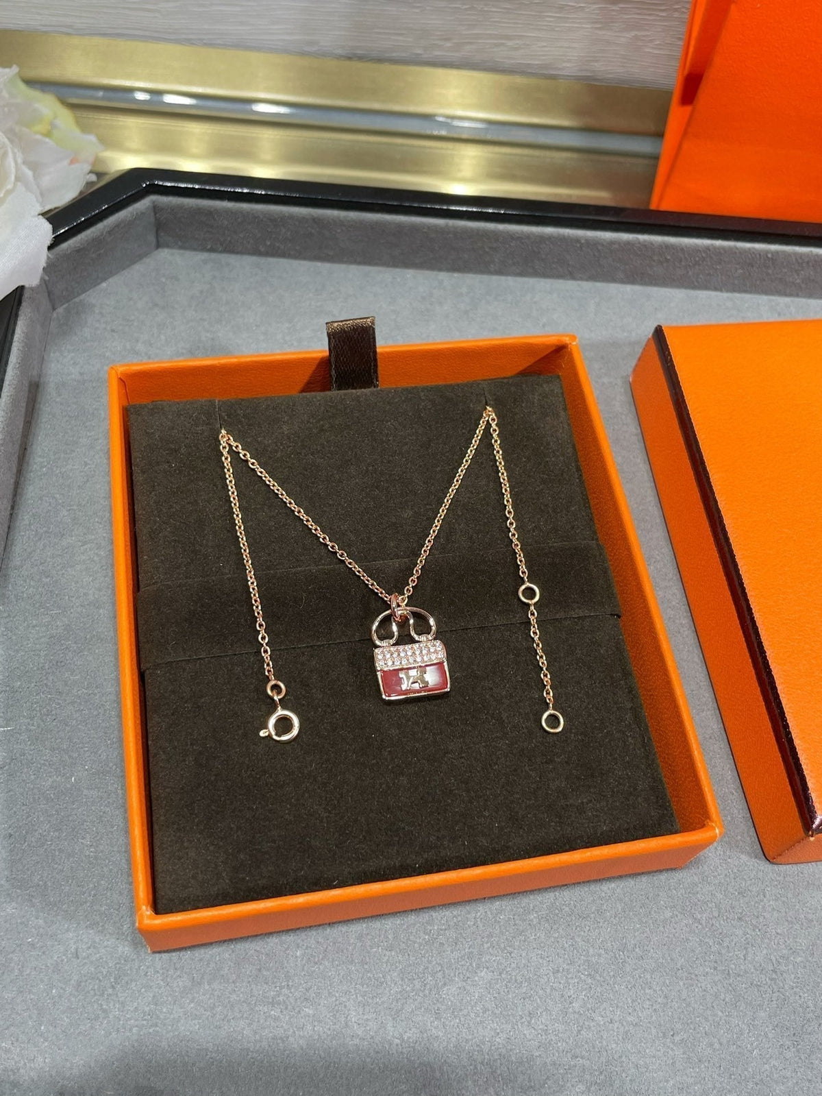 [Triumph Jewelry]H CIRCE MOISSANITE PENDANT NECKLACE GOLD