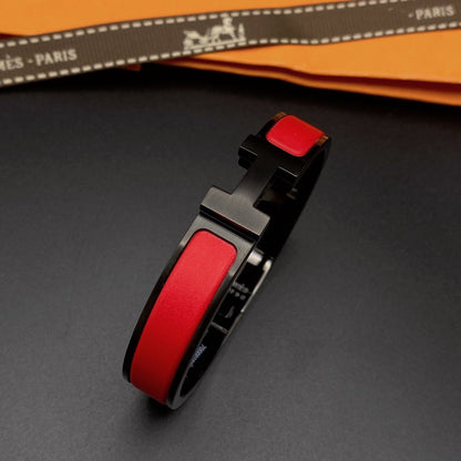 [Triumph Jewelry]CLIC HM SO BLACK RED BRACELET