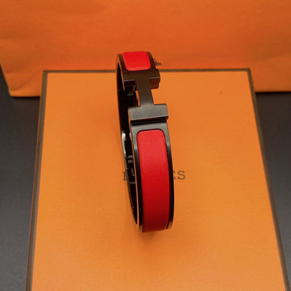 [Triumph Jewelry]CLIC HM SO BLACK RED BRACELET