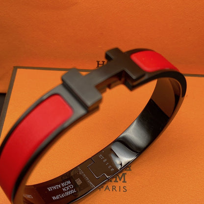 [Triumph Jewelry]CLIC HM SO BLACK RED BRACELET