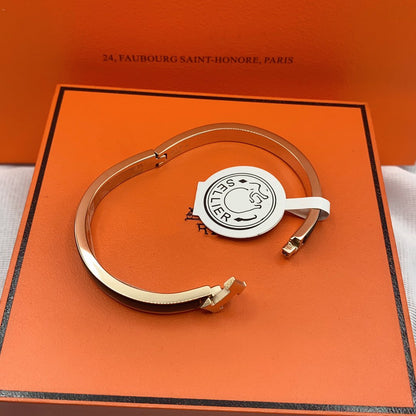 [Triumph Jewelry]CLASSIC HM CLIC BLACK 8MM ENAMEL BRACELET