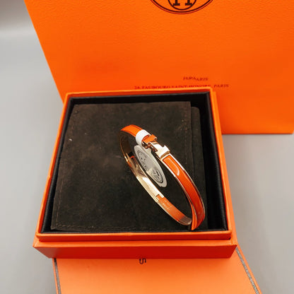 [Triumph Jewelry]CLASSIC HM CLIC RED 8MM ENAMEL BRACELET
