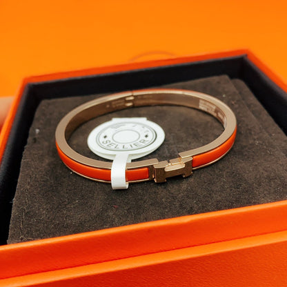 [Triumph Jewelry]CLASSIC HM CLIC RED 8MM ENAMEL BRACELET