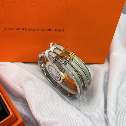 [Triumph Jewelry]CLASSIC HM CLIC GREEN 8MM ENAMEL BRACELET