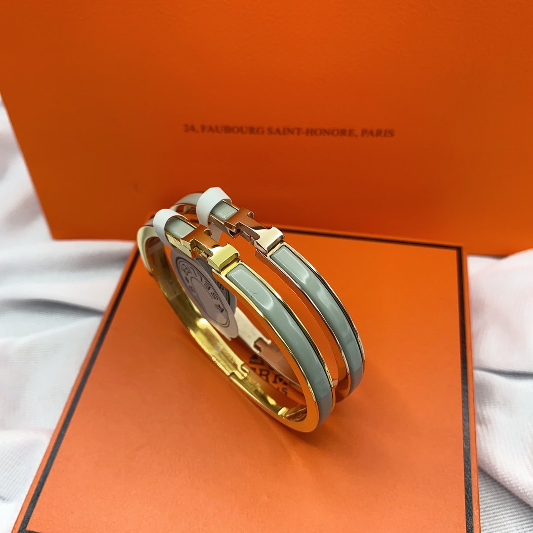 [Triumph Jewelry]CLASSIC HM CLIC GREEN 8MM ENAMEL BRACELET