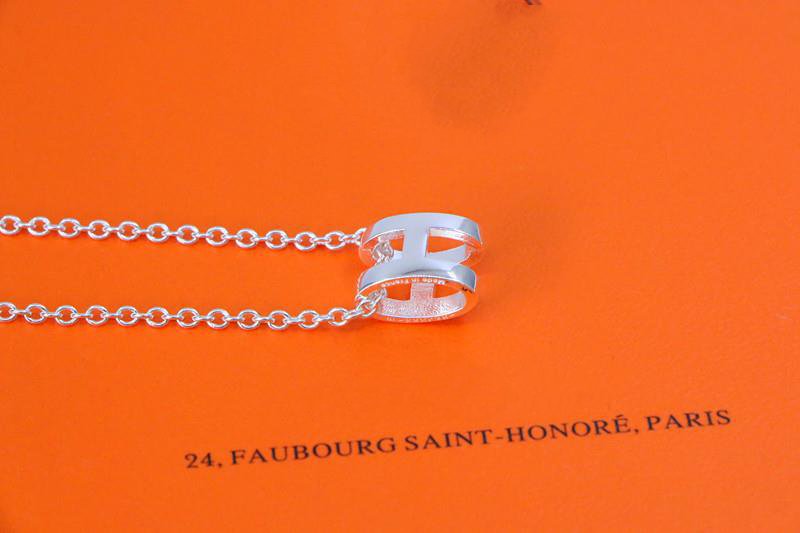 [Triumph Jewelry]HM NECKLACE H LETTER OVAL SERIES